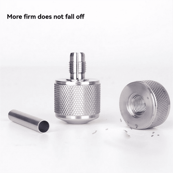 3 Pcs Stainless Steel 22MM 25MM 30MM Self-Locking Machine Handle Auto Lock Tattoo Grip Tube Accessories,3 x Tattoo self-locking handle,Silver