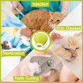 thumbnail image 4 of Soft Adjustable Cat Recovery Collar - Lightweight Elizabethan Cone for Kittens & Small Dogs - Alternative E-Collar - Post-Surgery Protective Cone - No Impediment - Socially Acceptable, 4 of 4