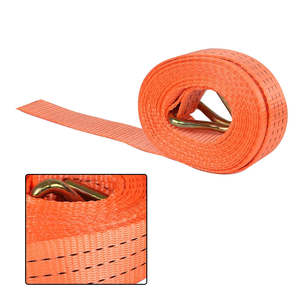 Handdo 20 Pack 1.5" x 15' Ratchet Straps J Hooks Heavy Duty Cargo Tie Downs
