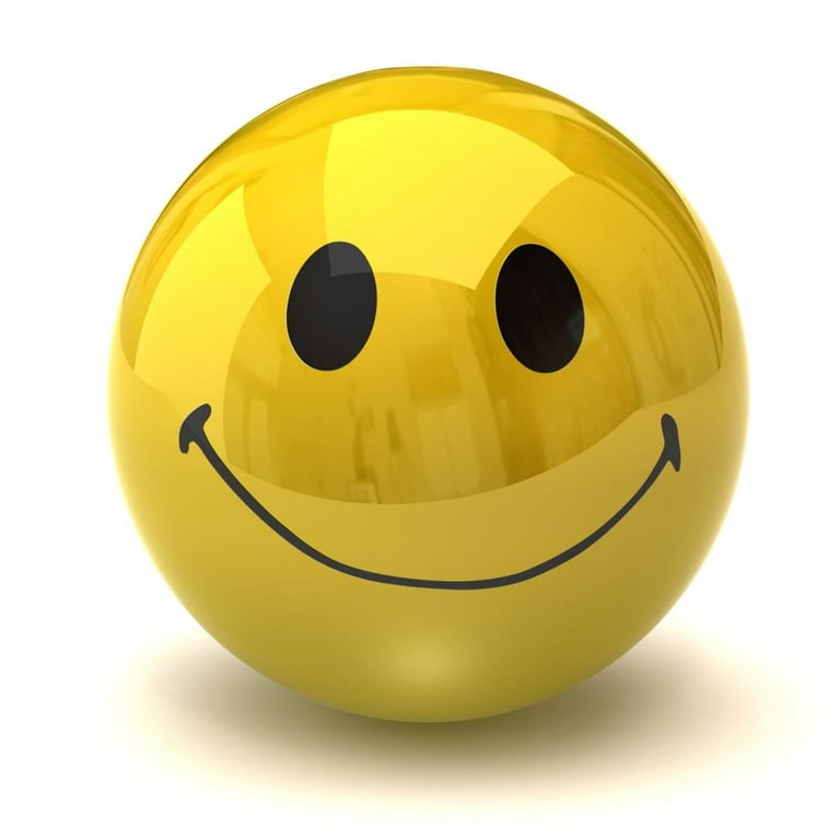 ♡♡Happy♡♡ Happy Smiley Wall Mural by Wallmonkeys Peel and Stick