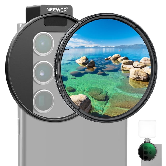 Kit de Filtro para Celular NEEWER FL-79 CPL Circular 67mm con Abrazadera