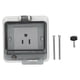 thumbnail image 1 of IP66 Waterproof US Standard Socket Sturdy No Deformation Electrical Socket 127V 15A, 1 of 5