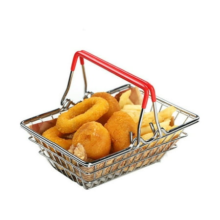 

Mini Shopping Cart Shopping Basket French Fries Chicken Nuggets Basket Cuekondy Kitchen Product