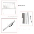 thumbnail image 3 of Barbecue de camping compact et portable, tube pliable en acier inoxydable pour randonneurs en plein air, 3 of 4