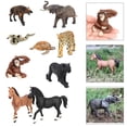 thumbnail image 3 of 9x figura de Animal perfke modelo de animales figuras de juguete mini figura, 3 of 9