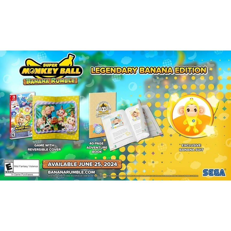 Nintendo, Switch Super Monkey Ball Banana Rumble with 200 Stages