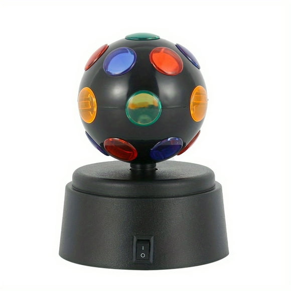 Bring the 70s Disco Vibe to Your Next Party with this Rotating Disco Ball Lamp!