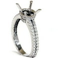 thumbnail image 1 of 3/4ct SI Diamond Semi Mount Engagement Ring 14K Setting, 1 of 2