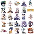 thumbnail image 3 of IGUOHAO Keychain Stickers Merch-Acrylic Character Keychains 6 Pcs & 50pcs Vinyl Cartoon Game Stickers Gift Set, 3 of 7