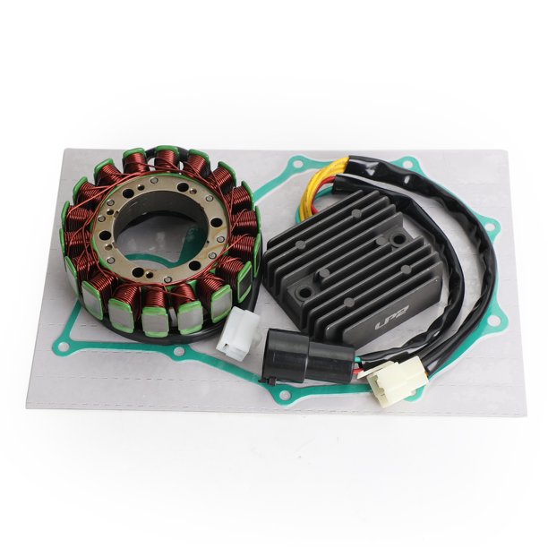 Estator magnético + rectificador de voltaje + junta para Honda XRV750 Africa Twin 750 1992