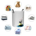 thumbnail image 6 of ZNDUO Laundry Basket, Round Laundry Storage Basket, Waterproof Laundry Hamper with Handles, Medium Size - Fisherman Under Tree Pattern, 6 of 8