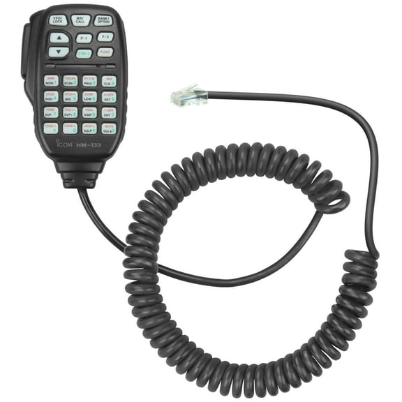 Banshee HM133V DTMF 8PIN Mic Microphone, Compatible with Icom IC-2200H, IC-2800H, IC-V8000, IC-208H
