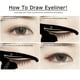 thumbnail image 3 of Pro 2 Unids/set Gato Delineador Ojos Plantilla Maquillaje Cejas Modelos Sello Tarjeta, 3 of 7