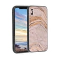 thumbnail image 1 of Compatible with iPhone XS Max Phone Case, Marble-143 Case Men Women, Flexible Silicone Shockproof Case for iPhone XS Max, 1 of 1