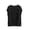 #0255-Black, variant on Favoffer Womens Summer Short Sleeve V Neck T Shirt Solid Color Cotton Linen Blend Top Loose Fit Casual Pullover Tee Lightweight Breathable Blouse for Hot Summer Days
