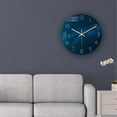 thumbnail image 5 of CxhicLuv Pattern Stone Wall Clock, 11.8x11.8 Inch, Acrylic Material, Silent Mechanism, Ideal for Living Rooms, Stylish & Functional, Home Decor, Suitable for Clock Enthusiasts, Homeowners, 5 of 8