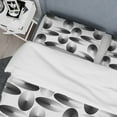 thumbnail image 4 of Designart 'Retro Geometrical Abstract Pattern IV' Mid-Century Modern Duvet Cover Set, 4 of 4