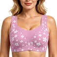 thumbnail image 6 of Aofany Push Up Bras for Older Women 36B/C-46B/C No Underwire Seamless Bra Full Coverage Bralettes Comfort Everyday T-shirt Bras, 6 of 9