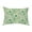 Green, variant on Simply Daisy, 14" x 20" West Indies Gold Floral Decorative Outdoor Pillow
