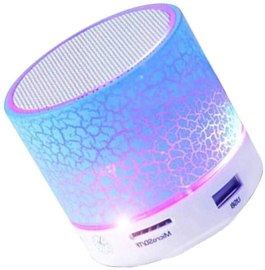 Mini Wireless Bluetooth Speaker Super Bass Sound LED Smart Music Player Handfree