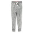 thumbnail image 1 of Carter's Little Girls' French Terry Grey Sweatpants , 5 Kids, 1 of 1