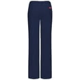 thumbnail image 2 of Dickies EDS Signature Women Scrubs Pant, Low Rise Straight Leg Drawstring, Plus Size, 82212AP, 2XL Petite, Navy, 2 of 5