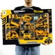 thumbnail image 1 of Camión de bomberos para niños, juego de coches de bomberos, estación de bomberos, juguete educativo para la escuela, cumpleaños para niños de 3 años o más, vehículo de ingeniería eléctrica., 1 of 8
