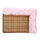 thumbnail image 1 of Rattan Dog Bed Summer Pet Sleeping Mat Cooling Nest with Anti-Slip, 1 of 1