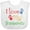 AA-White, variant on Inktastic I Love My Grandparents Boys or Girls Baby Bib