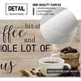 thumbnail image 2 of Kitchen Wall Art Decor Christian Coffee Wall Art Jesus Coffee Cross Wall Decor Rustic Kitchen Picture Inspirational Quotes Canvas Prints Framed Artwork For Home Dining Room Kitchen Cafe 12x16inch, 2 of 6