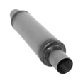 thumbnail image 3 of AP Exhaust Produits APEXS0445 Silencieux Rond en Acier Inoxydable avec Encolure Entrée et Sortie - 20 Po. & 2.25 Po., 3 of 3