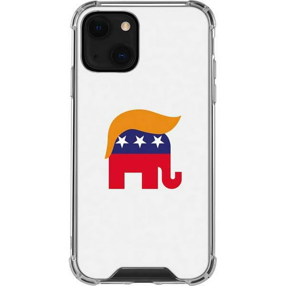 Skinit Political Republican Trump Hair iPhone 13 Clear Case
