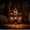 001- 5.9'' House, variant on Fall Harvest Light Up House Set, Resin Pumpkin Cottage Figurines with LED Lights for Autumn and Thanksgiving Decor