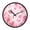 Petals Drifting Gently, variant on Indoor 12' Voice-Activated Luminous Decoration Wall Clock With LED Night Light Digital Art