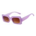 thumbnail image 3 of amagogo 6xDriving Glasses Traveling Travel Summer Rectangle Sunglasses for Women Men Violet Brown 6 Pcs, 3 of 9