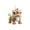 C, variant on GQDIN Chinese Dance Lion 2D Flat Acrylic Keychain Car Charm Traditional Chinese Blessing Souvenir Auspicious Hangings Pendants for Christmas Spring Festival Home Office Decorations