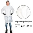 thumbnail image 2 of Colad White Lightweight Durable Nylon Protective Spray Paint Lab Coat (XX-Large), 2 of 6