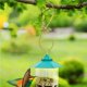 thumbnail image 5 of Bewildely 2 uds comederos para pájaros colgador Metal hierro colibrí comederos gancho al aire libre acero S gancho con diseño de mariposa para colgar Jardín y Patio Negro Bewildely HA043262-01, 5 of 6