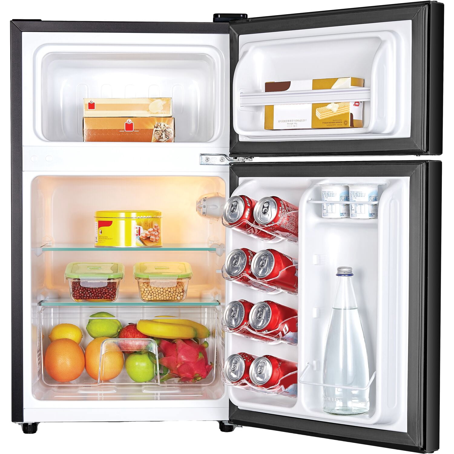 ARCTIC WIND 3.3-Cu. Ft. Energy Star Compact Refrigerator with Top Mount Freezer 115V