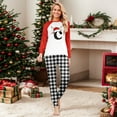 thumbnail image 2 of Onlypjs Family Matching Christmas Pajamas with Monogram A–Z – Holiday Sleepwear for Women, Men, Couples, 2 of 4