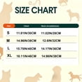 thumbnail image 3 of Tdxkok Christmas Snowman Pet Costume White Furry Outfit Rounded Shape Clothing for Cats and Small Dogs Holiday Dress Up, 3 of 8