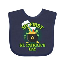 Inktastic My First St. Patrick's Day Boys or Girls Baby Bib