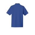 thumbnail image 4 of Port Authority Men's SuperPro Knit Polo, True Blue, Small, 4 of 4