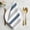 grey, variant on Blue Gray Striped Cloth Napkins, Farmhouse Stripe Art Washable and Reusable Dinner Napkins Set of 4, Table Napkin for Kitchen Party Birthday Wedding Hotel Housewarming 20"x20"