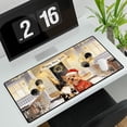 thumbnail image 3 of Happy New Year 2026 Yorkshire Terrier Santa Gnome Holiday Party Snow Desk Mat Full Keyboard Mouse Pad Yorkie Dog Lover Gifts Large Mousepad - 13019, 3 of 5