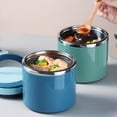 thumbnail image 3 of Injueey Termo para sopa, termo para comida, termo para sopa, termo para comida caliente, termo para comida caliente, termo para sopa, comida Mostrada rosa 1000ml, 3 of 6