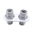 thumbnail image 1 of Conector de mamparo de calentador de cortafuegos genérico de 2 puertos, 2-10 (7/8"-14) Accesorio de mamparo de CA para cortafuegos para vehículos, 1 of 9