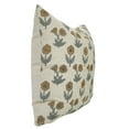 thumbnail image 2 of Soft Linen Blend Pillow Covers , Hand Block Prints , 20"X20" By Fabdivine, Kirti, 2 of 9