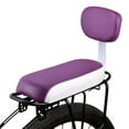 thumbnail image 2 of Mosiee Brand New Durable And Practical Rear Saddle Seat 34Cm*16Cm Bicycle Stainless Steel Strong Support With Back Rest, 2 of 9