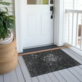 thumbnail image 6 of Addison Rugs Chantille Indoor/Outdoor Transitional Modern Charcoal Washable Rectangle Rug, 1'8" x 2'6", 6 of 6